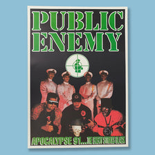 1991 Public Enemy Poster 