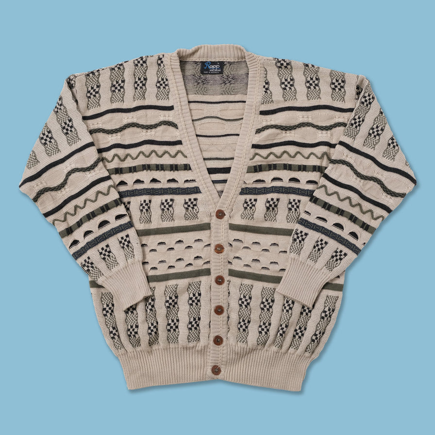 Vintage Coogi Style Cardigan XLarge