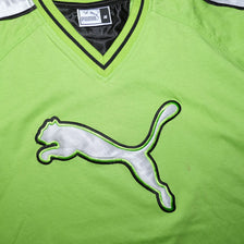 Vintage Puma V-Neck T-Shirt Large - Double Double Vintage