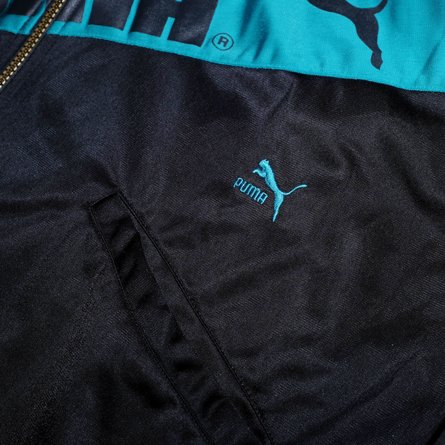 Vintage Puma Track Jacket Large - Double Double Vintage