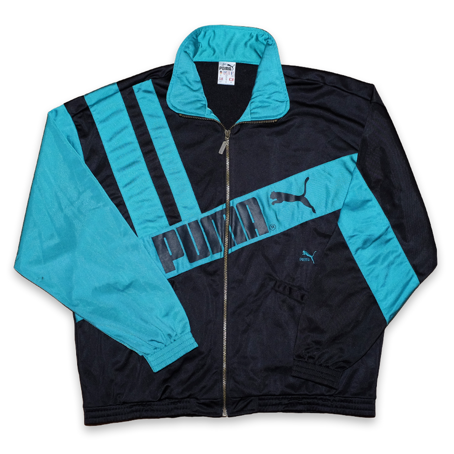 Vintage Puma Track Jacket Large - Double Double Vintage