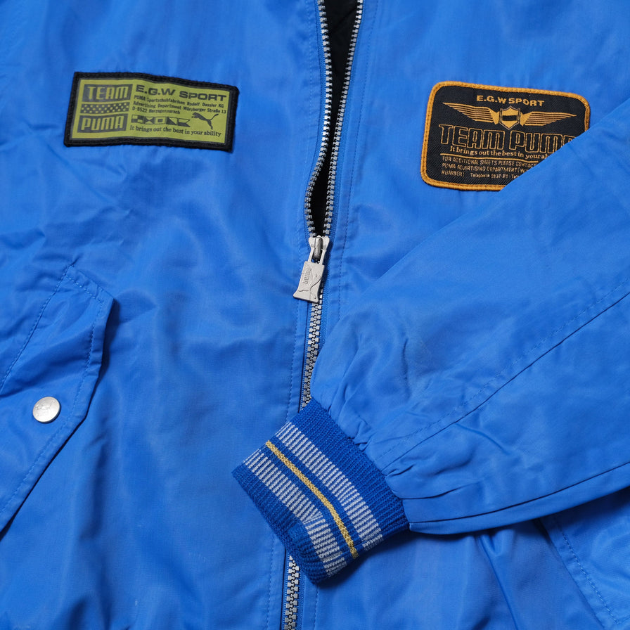 Vintage Puma Women's Light Bomber Jacket Small