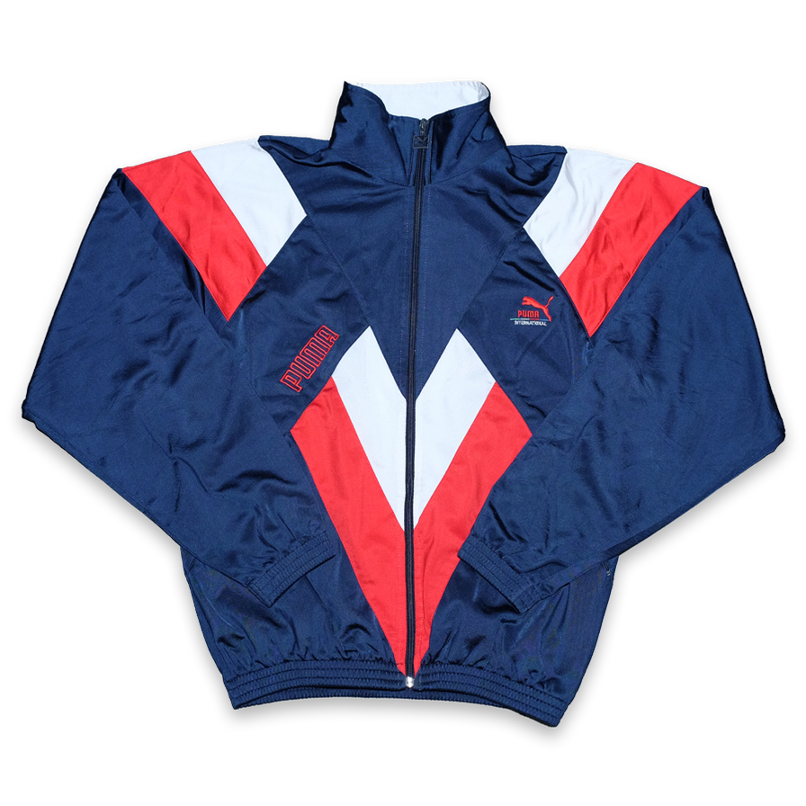 Vintage Puma Track Jacket Medium - Double Double Vintage
