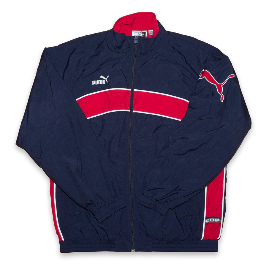 Vintage Puma Trackjacket XLarge - Double Double Vintage