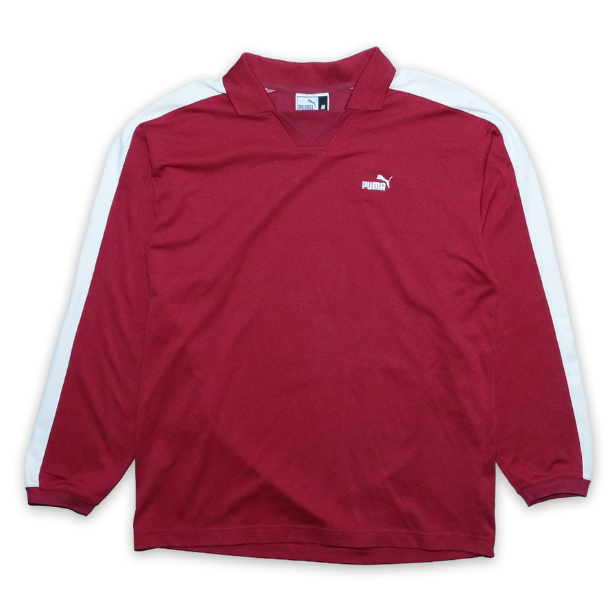 Puma Longsleeve Jersey Large / XLarge - Double Double Vintage