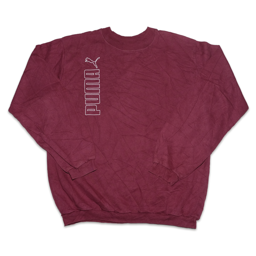 Vintage Puma Sweater Medium / Large - Double Double Vintage