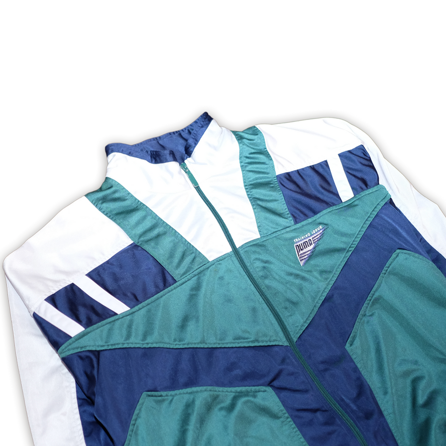 Vintage Puma Trackjacket Medium - Double Double Vintage
