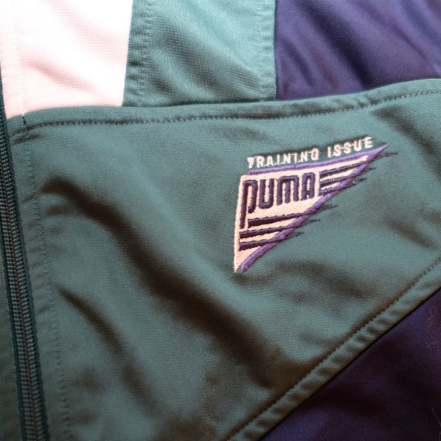 Vintage Puma Trackjacket Medium - Double Double Vintage