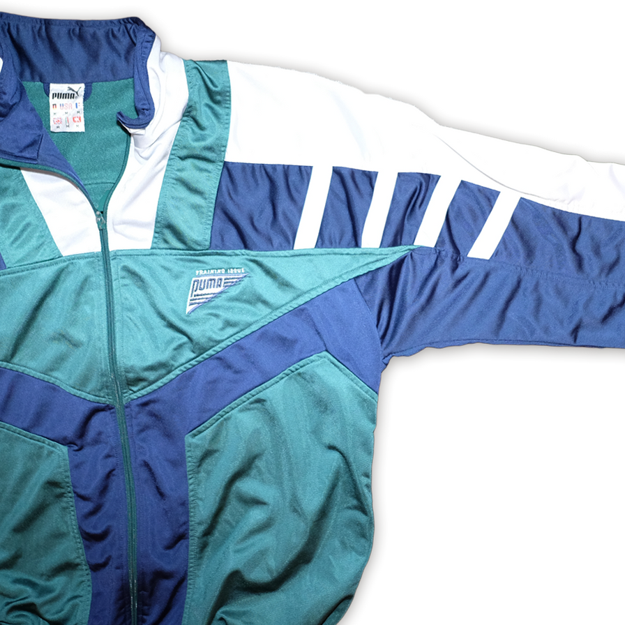Vintage Puma Trackjacket Medium - Double Double Vintage