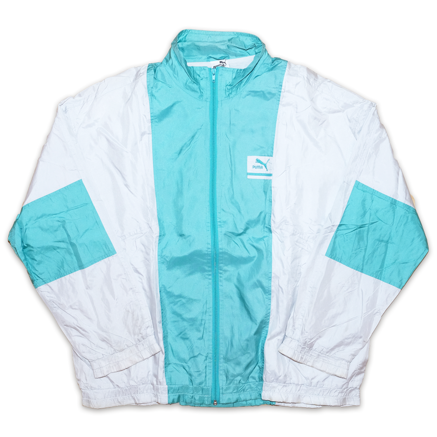 Vintage Puma Trackjacket Large - Double Double Vintage