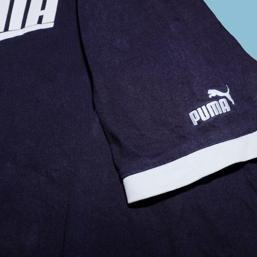 Vintage Puma Logo T-Shirt XLarge - Double Double Vintage