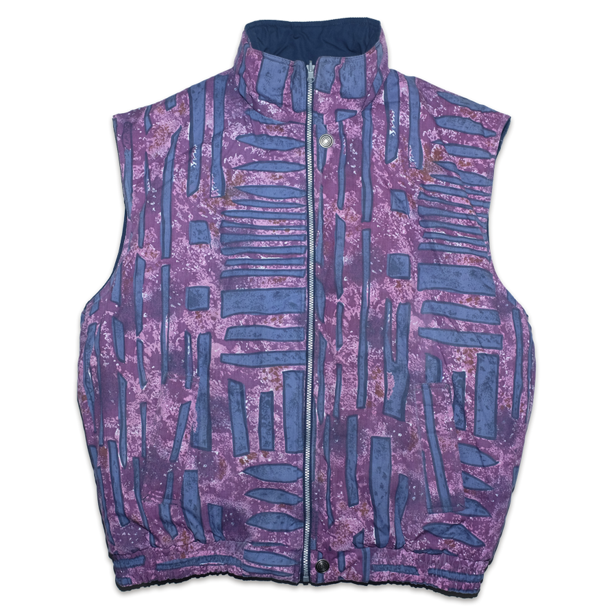 Vintage Pattern Vest Large / XLarge - Double Double Vintage