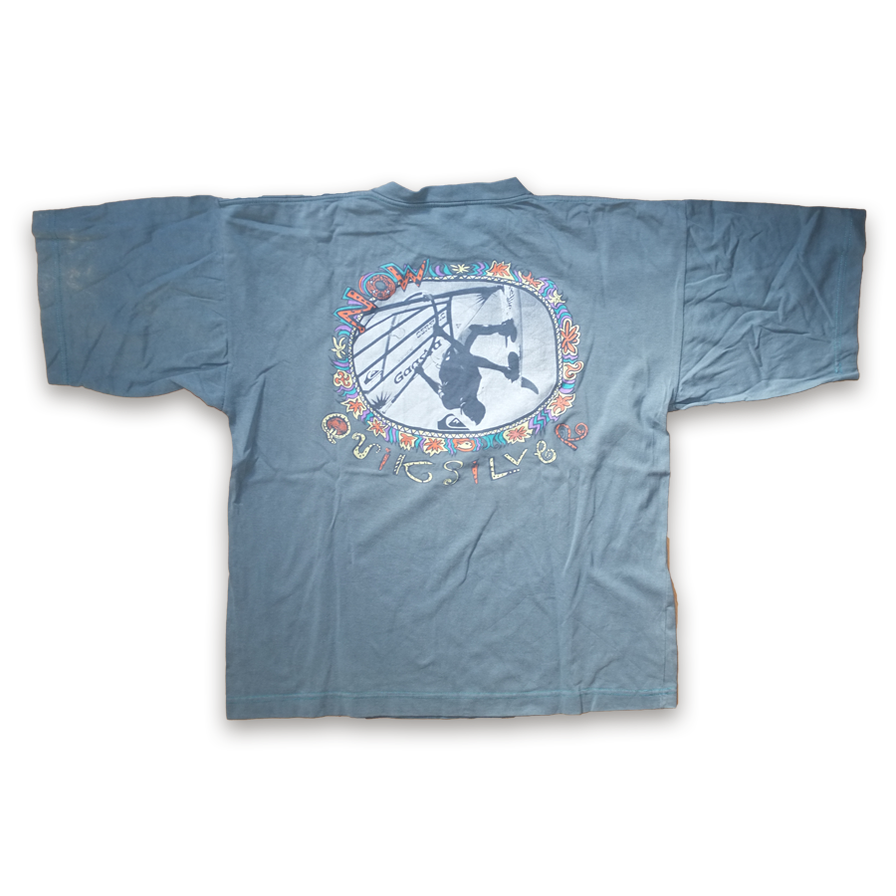 Quiksilver Surfer T-Shirt Medium / Large - Double Double Vintage