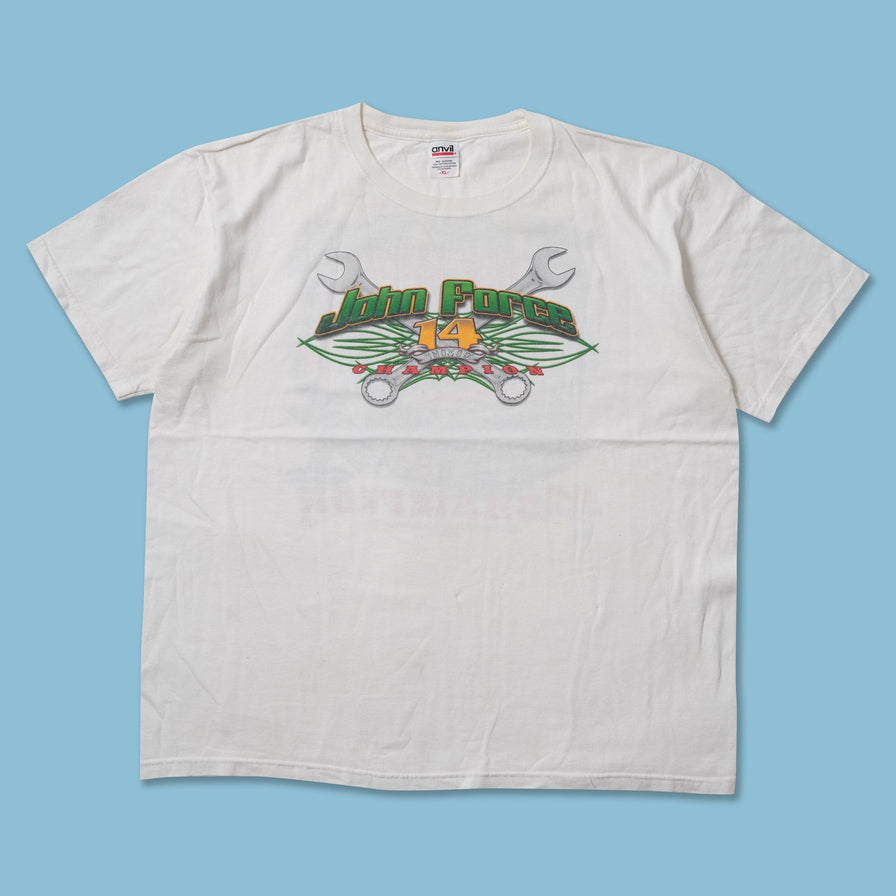 Vintage John Force Racing T-Shirt XLarge