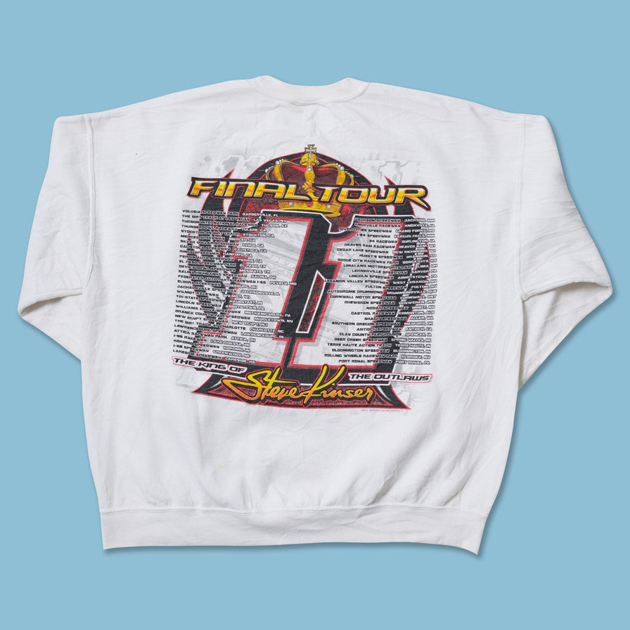 Vintage Steve Kinser Racing Sweater Large / XLarge