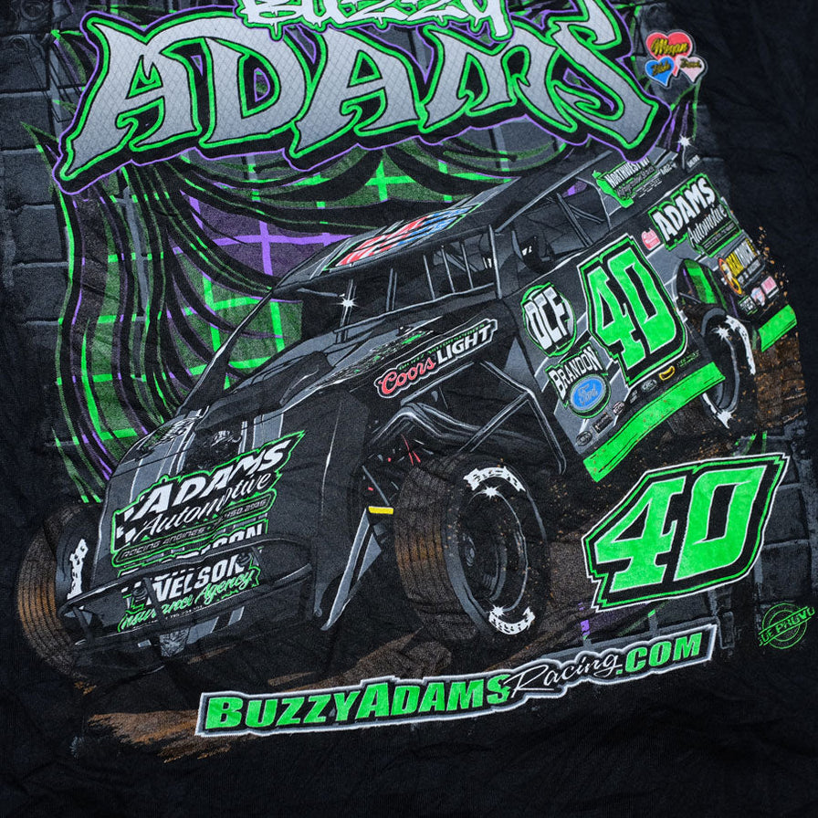 Vintage Buzzy Adams Racing T-Shirt Small - Double Double Vintage