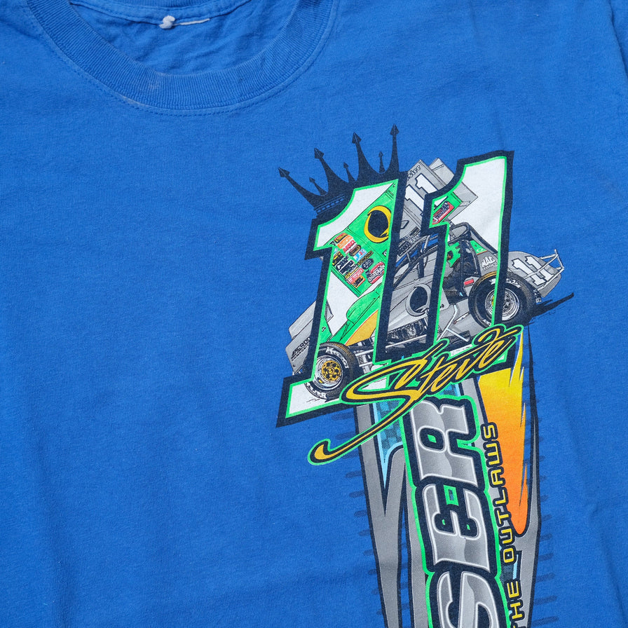 Vintage Kinser Racing T-Shirt XLarge
