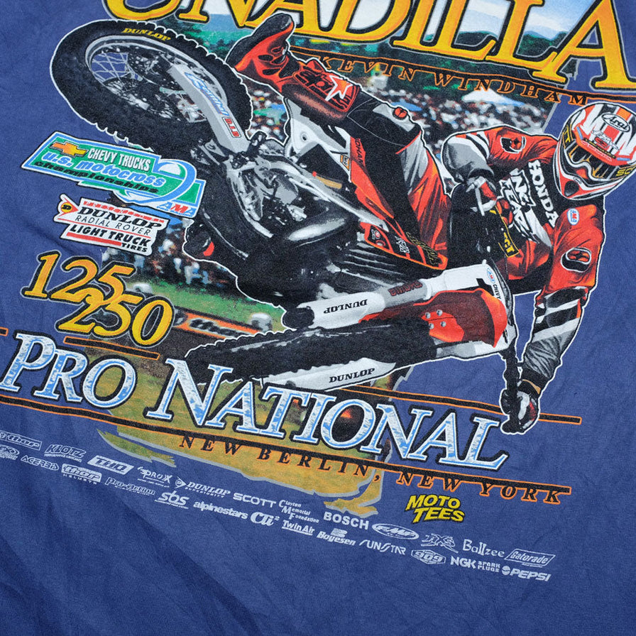 Vintage Unadila Racing T-Shirt XLarge - Double Double Vintage