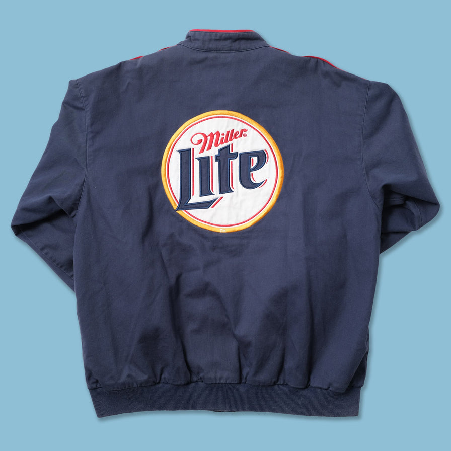 Vintage Miller Lite Racing Jacket XLarge