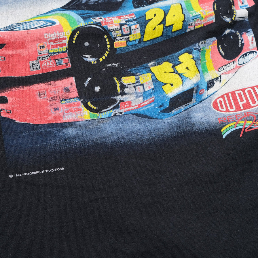 Vintage 1995 Jeff Gordon Racing T-Shirt Medium / Large