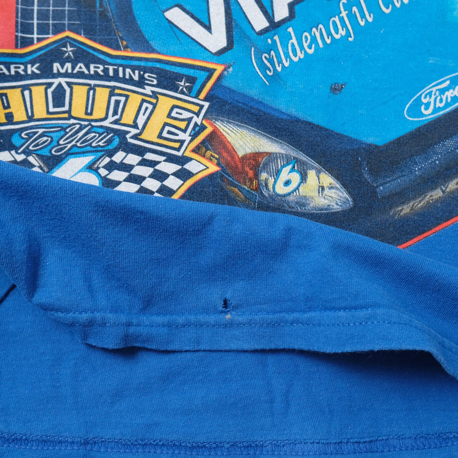 Vintage Mark Martin Racing T-Shirt Large / XLarge