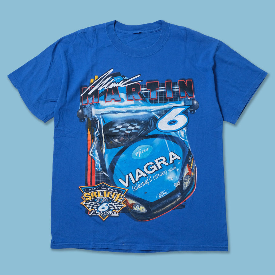 Vintage Mark Martin Racing T-Shirt Large / XLarge