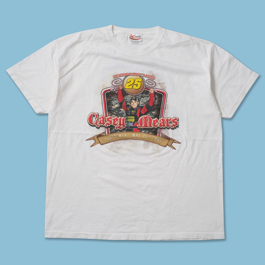 Vintage Casey Mears Racing T-Shirt XLarge