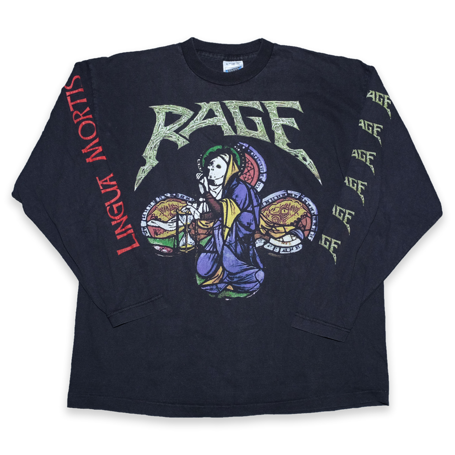 Vintage Rage Lingua Mortis Longsleeve Large / XLarge - Double Double Vintage