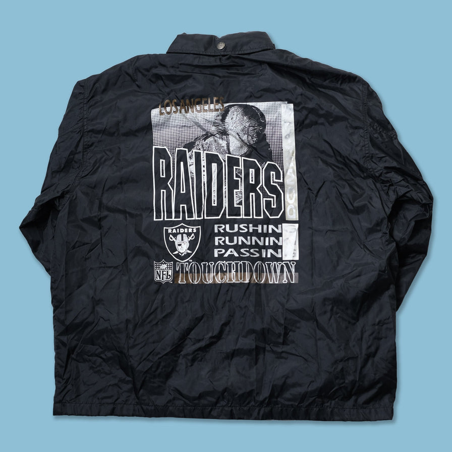 Vintage Los Angeles Raiders Coach Jacket XLarge
