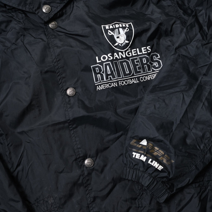 Vintage Los Angeles Raiders Coach Jacket XLarge