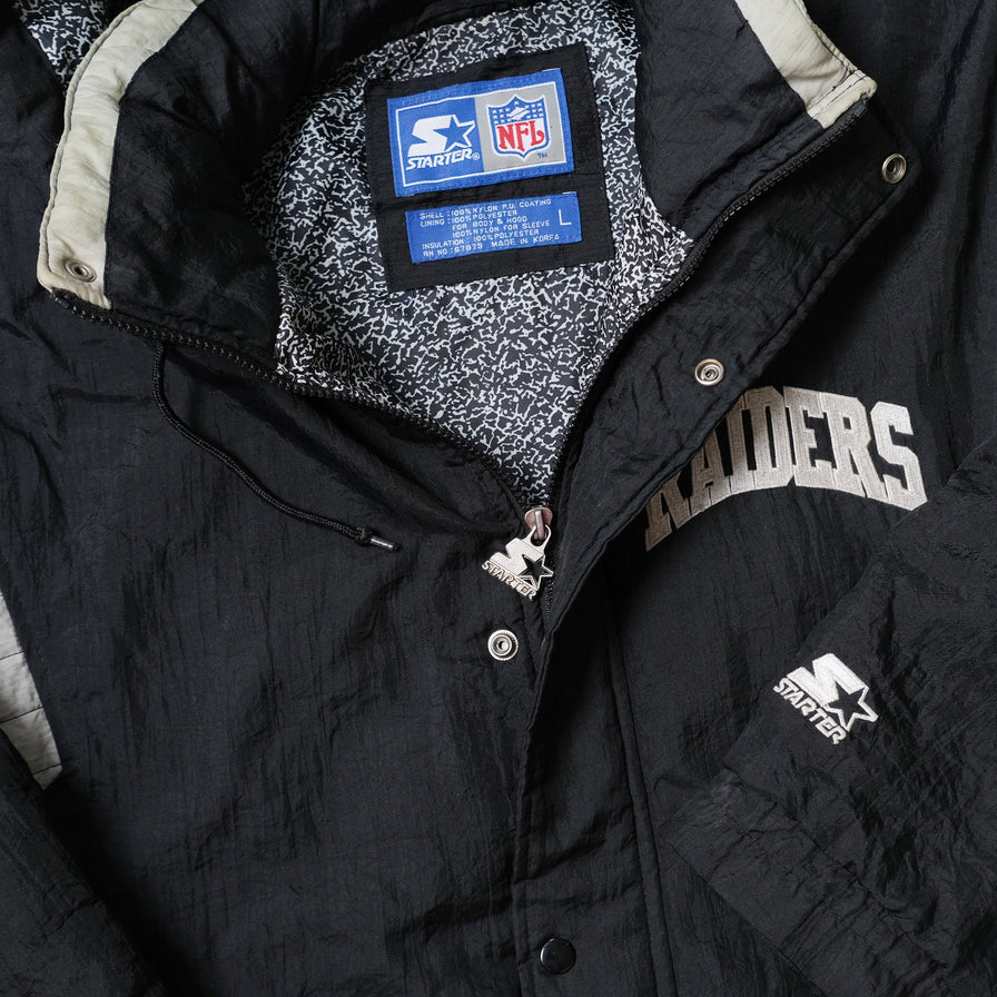 Vintage Starter Oakland Raiders Jacket Large / XLarge