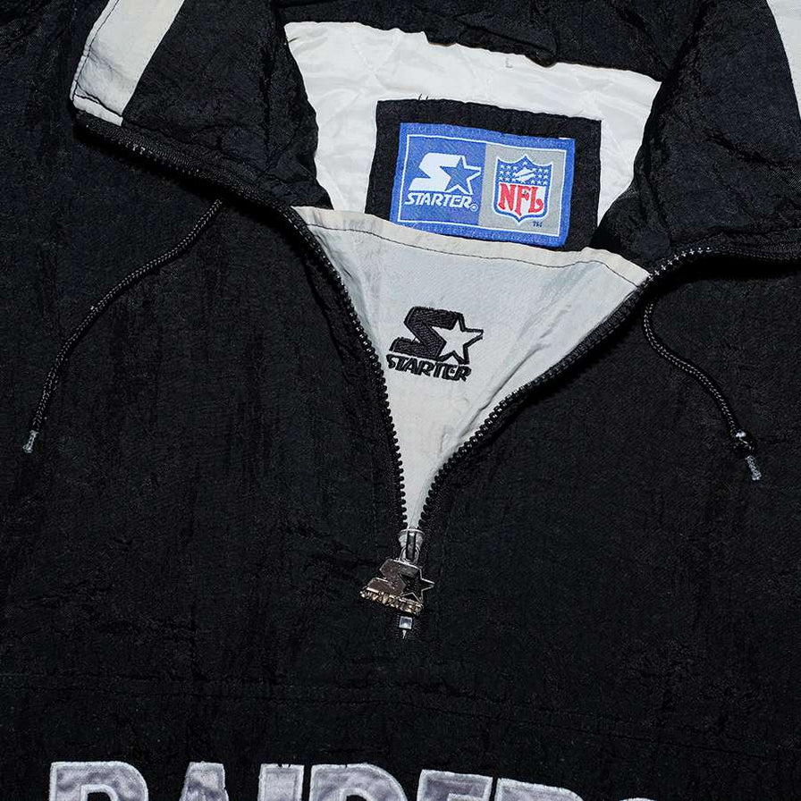Vintage Starter Oakland Raiders Anorak Large