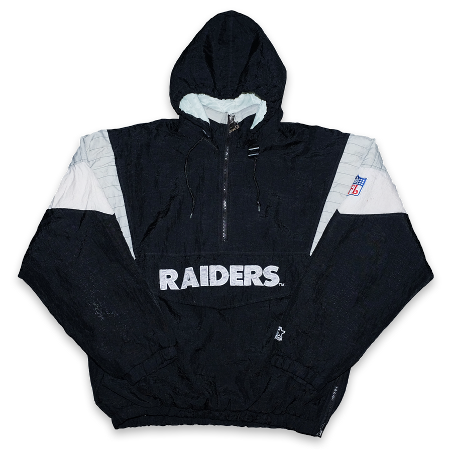 Vintage Starter Oakland Raiders Anorak Large