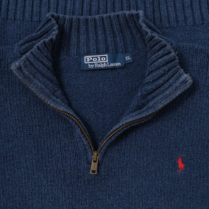 Vintage Polo Ralph Lauren Q-Zip Sweater Medium