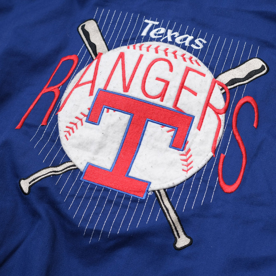 Vintage Texas Rangers College Jacket Medium