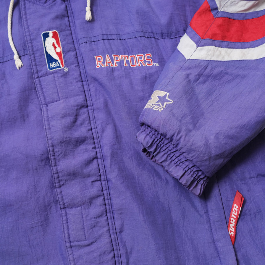Vintage Starter Toronto Raptors Jacket Large