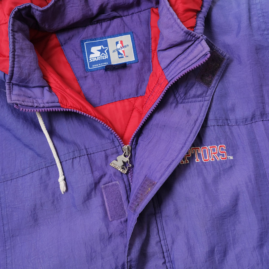 Vintage Starter Toronto Raptors Jacket Large