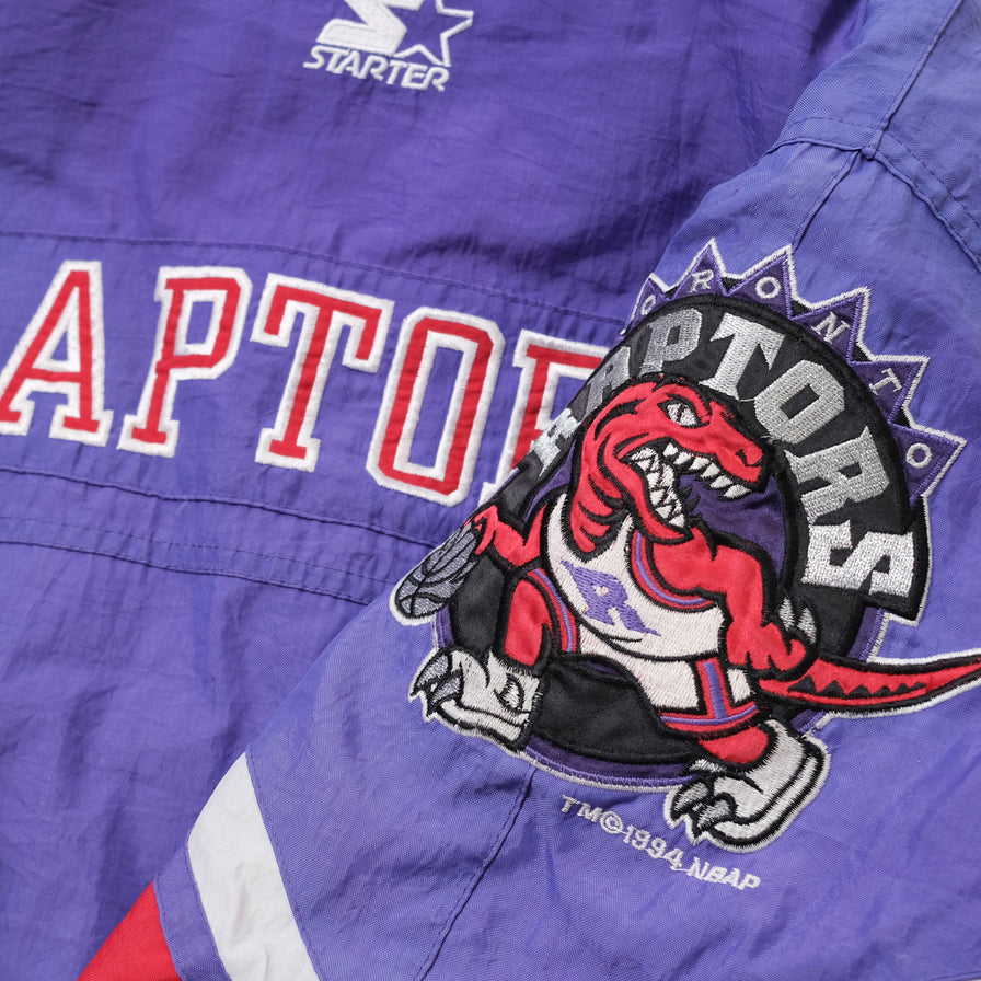 Vintage Starter Toronto Raptors Jacket Large