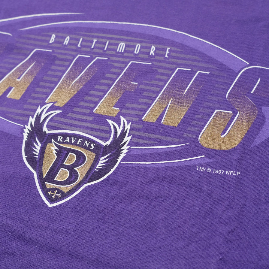 Vintage 1997 Baltimore Ravens T-Shirt Large