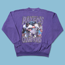 Vintage 2001 Baltimore Ravens Sweater Medium