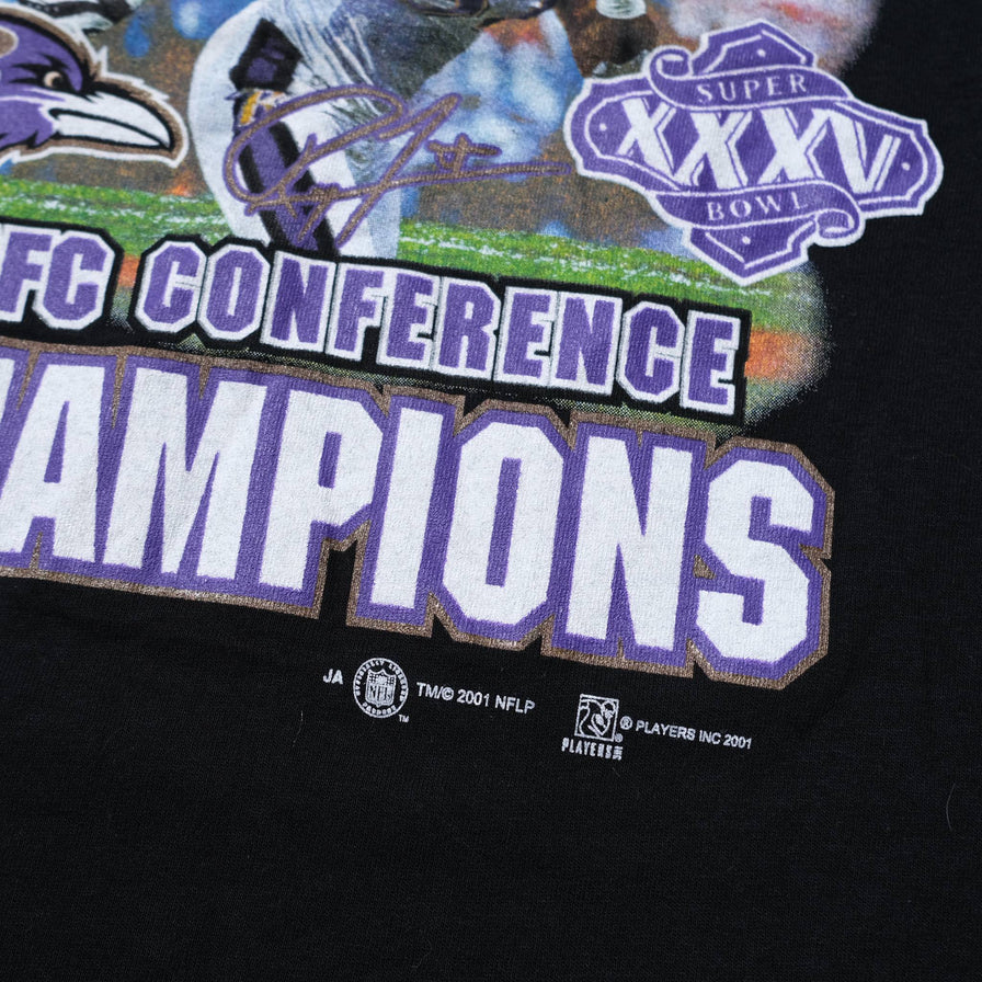 Vintage 2001 Baltimore Ravens T-Shirt Large / XLarge