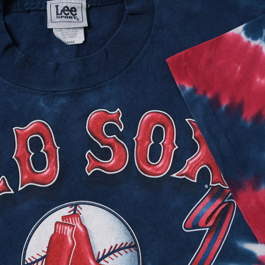 Vintage Boston Red Sox Tie Dye T-Shirt Large / XLarge