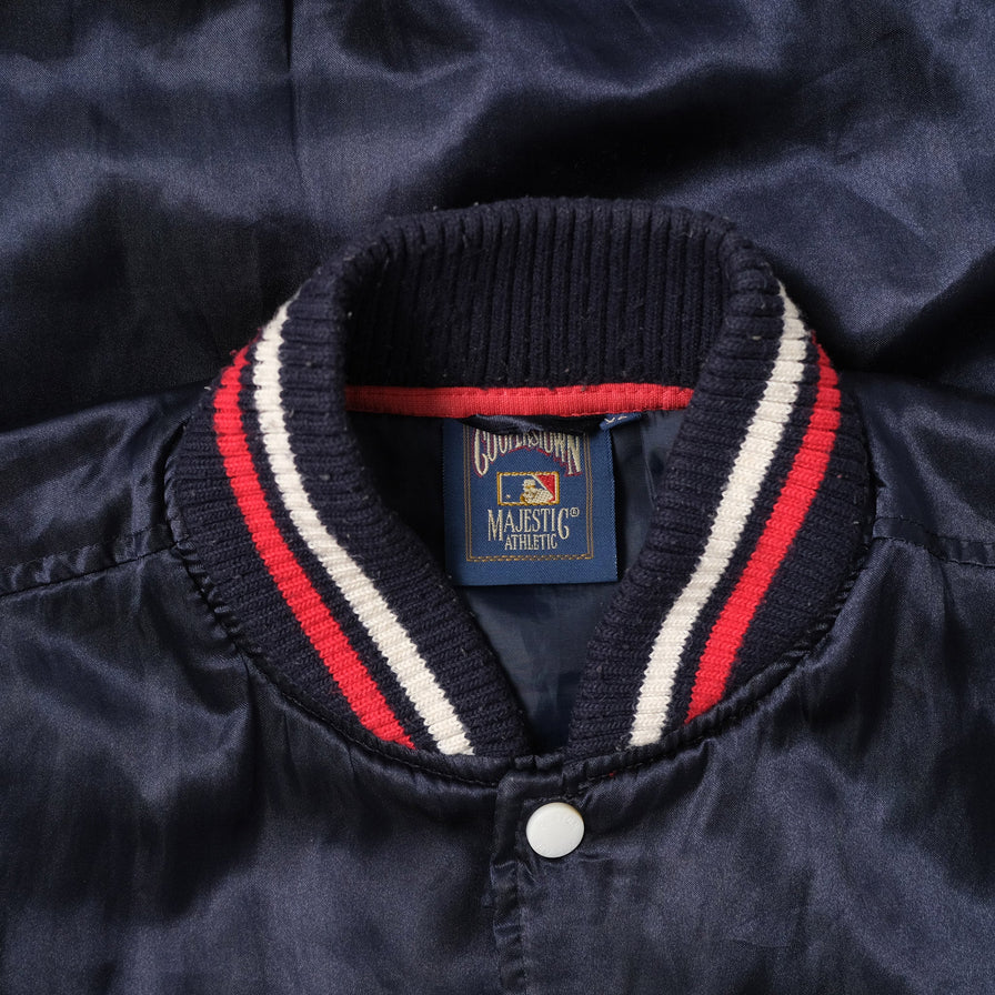 Majestic Boston Red Sox Satin Bomber Jacket Small
