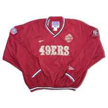 Vintage Reebok San Francisco 49ers Windbreaker Large - Double Double Vintage