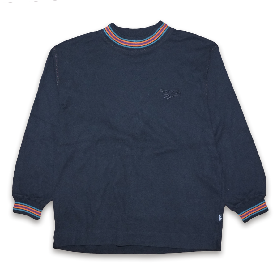 Vintage Reebok Mock Neck Sweater XLarge - Double Double Vintage