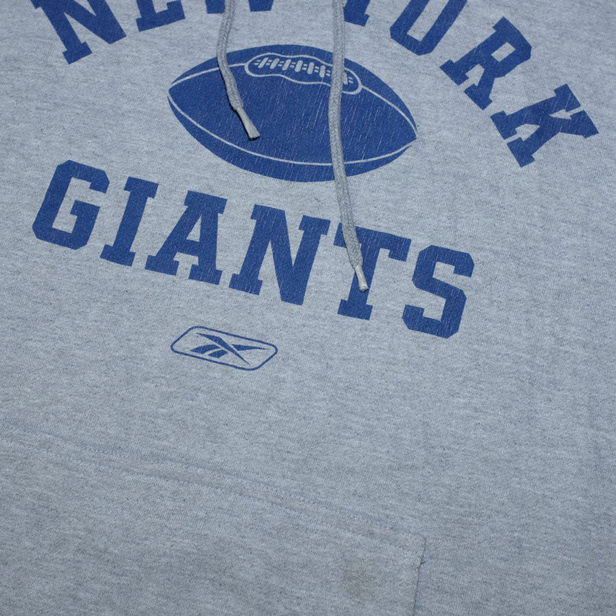 Vintage Reebok New York Giants Hoody XLarge - Double Double Vintage
