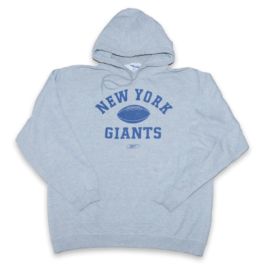 Vintage Reebok New York Giants Hoody XLarge - Double Double Vintage