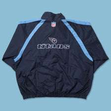 Vintage Reebok Tennessee Titans Track Jacket XLarge