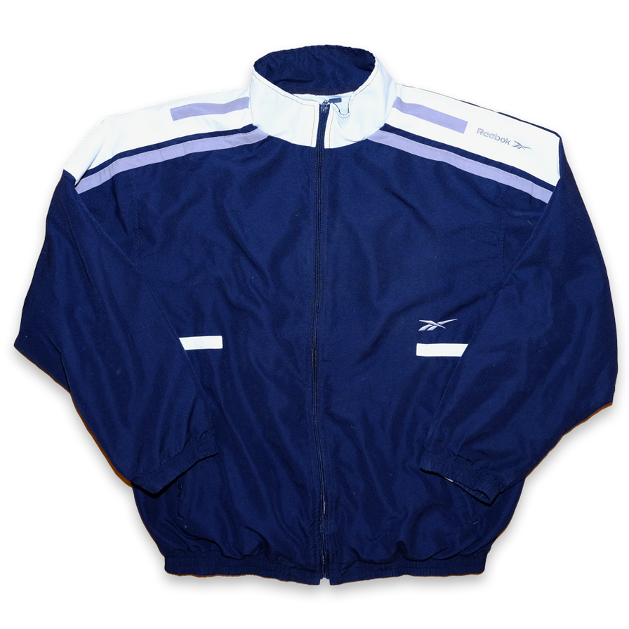 Vintage Reebok Track Jacket XLarge - Double Double Vintage