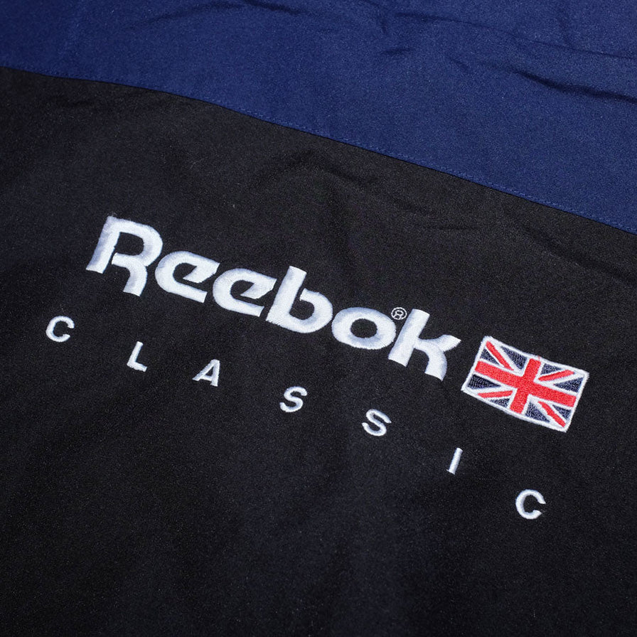 Vintage Reebok Classic Track Jacket XLarge - Double Double Vintage